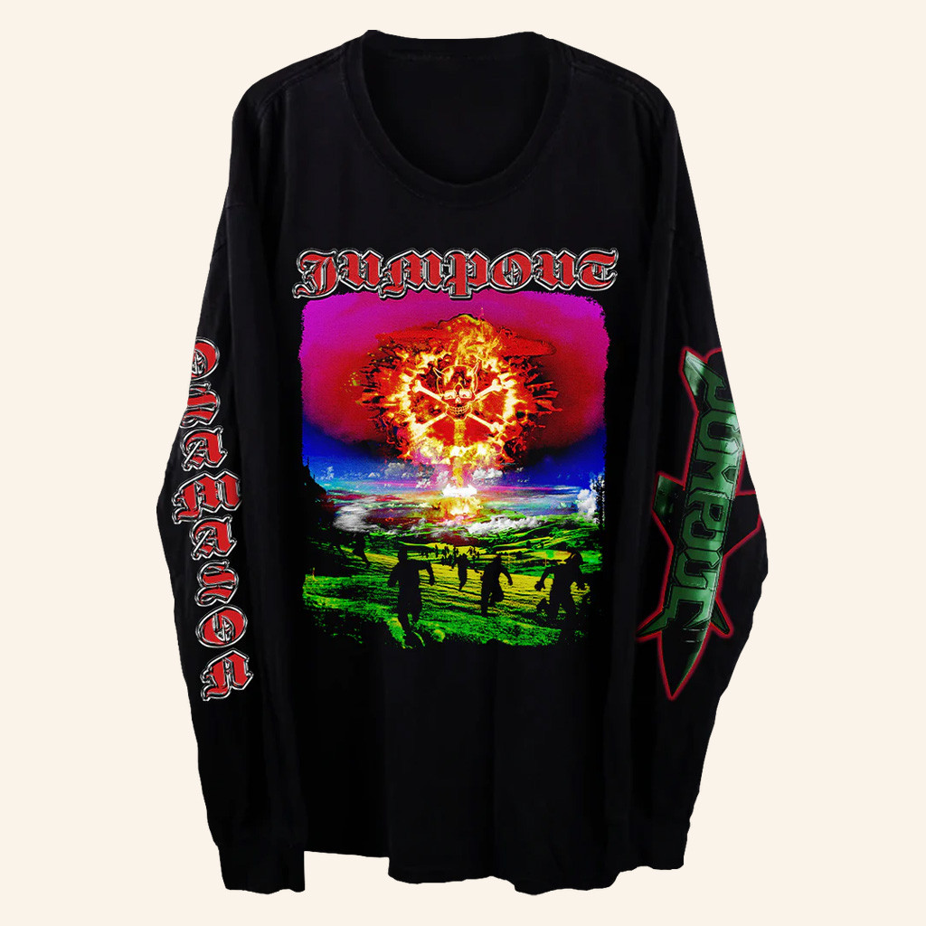 Osamason Merch Jumpout Extinction Long Sleeve Shirt Best Gift Ideas For Friend Osamason Merch Jumpout Extinction Long Sleeve Shirt Best Gift Ideas For Friend