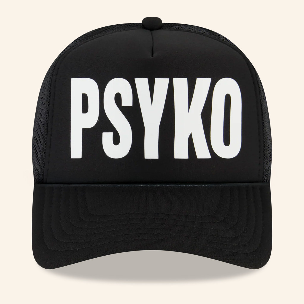 Osamason Merch Psyko Black Trucker Hat Gift Ideas For Rap Lovers Osamason Merch Psyko Black Trucker Hat Gift Ideas For Rap Lovers