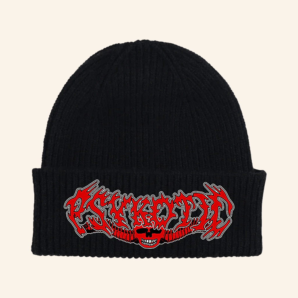 OsamaSon Merch Psykotic Black Beanie Cool Gifts For Music Lovers OsamaSon Merch Psykotic Black Beanie Cool Gifts For Music Lovers