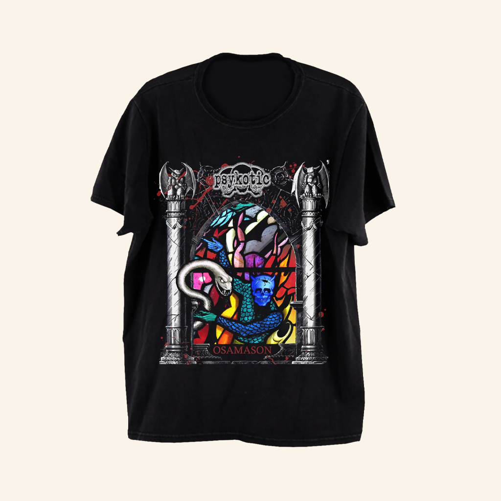 Osamason Merch Stained Glass T-Shirt Presents For Hip Hop Lovers