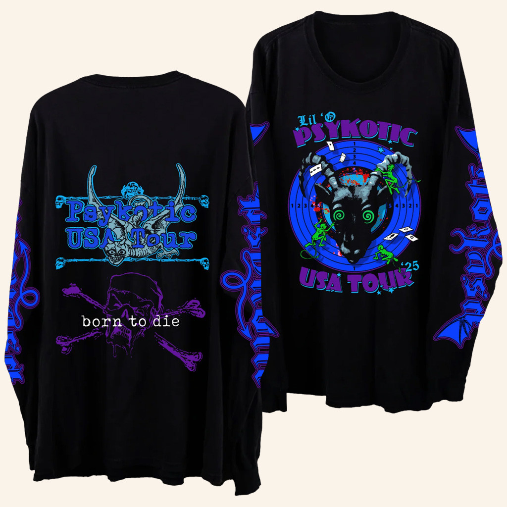 Osamason Merch Target Practice Psykotic USA Tour Long Sleeve Shirt Gifts Ideas For Rap Fans Osamason Merch Target Practice Psykotic USA Tour Long Sleeve Shirt Gifts Ideas For Rap Fans