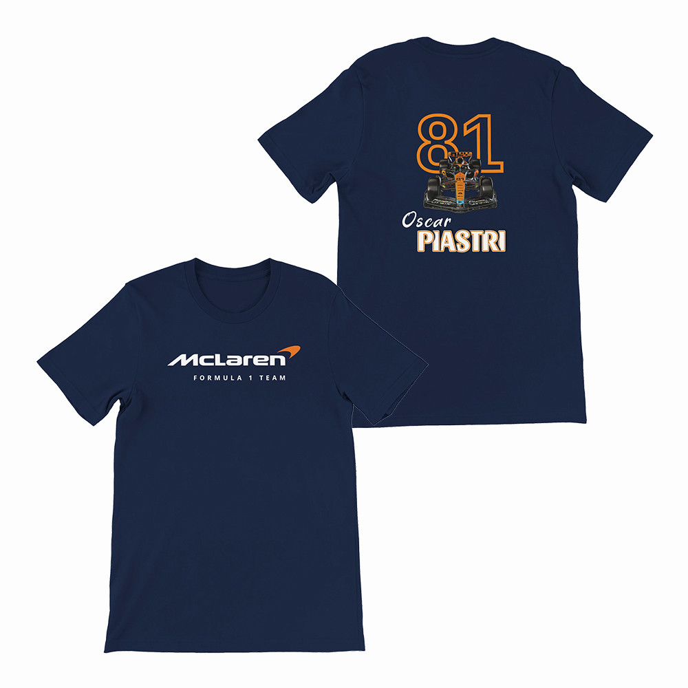 Oscar Piastri Mclaren Formula 1 T-Shirt Miami Grand Prix 2026 Clothes Best Gift For Boyfriend