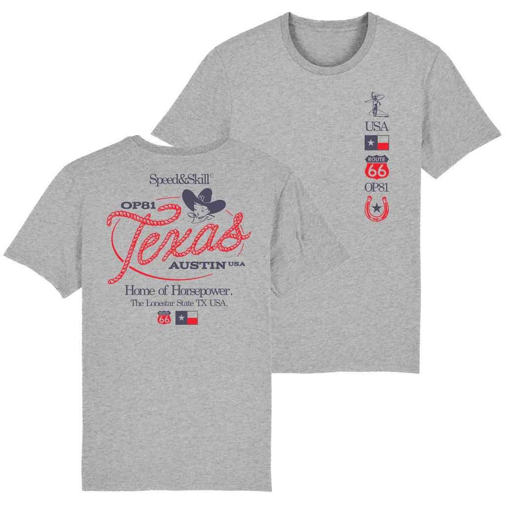 Oscar Piastri Merch Texas 2024 T-Shirt Grey Present For Dad Oscar Piastri Merch Texas 2024 T-Shirt Grey Present For Dad