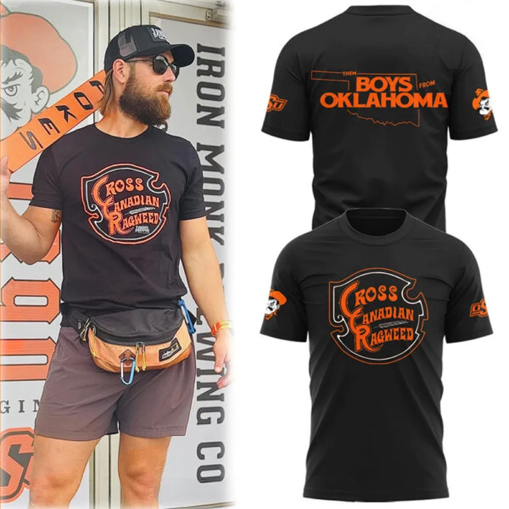 OSU Cowboy Cross Canadian Ragweed Special T-Shirt Gifts For Husband