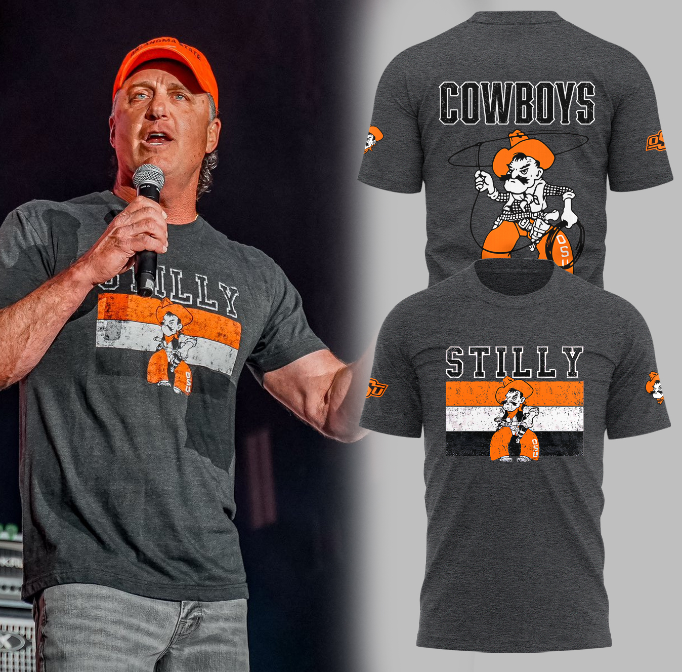 Osu Cowboy Stilly T-Shirt Cool Gift For Fan