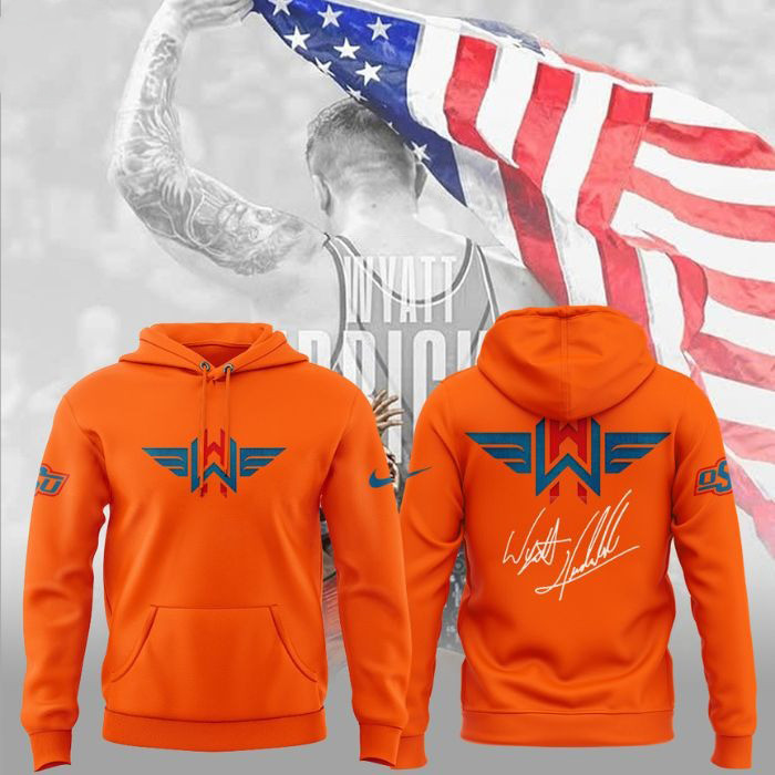 OSU Cowboy Wrestling Wyatt Hendrickson Hoodie Best Gifts For Football Fans