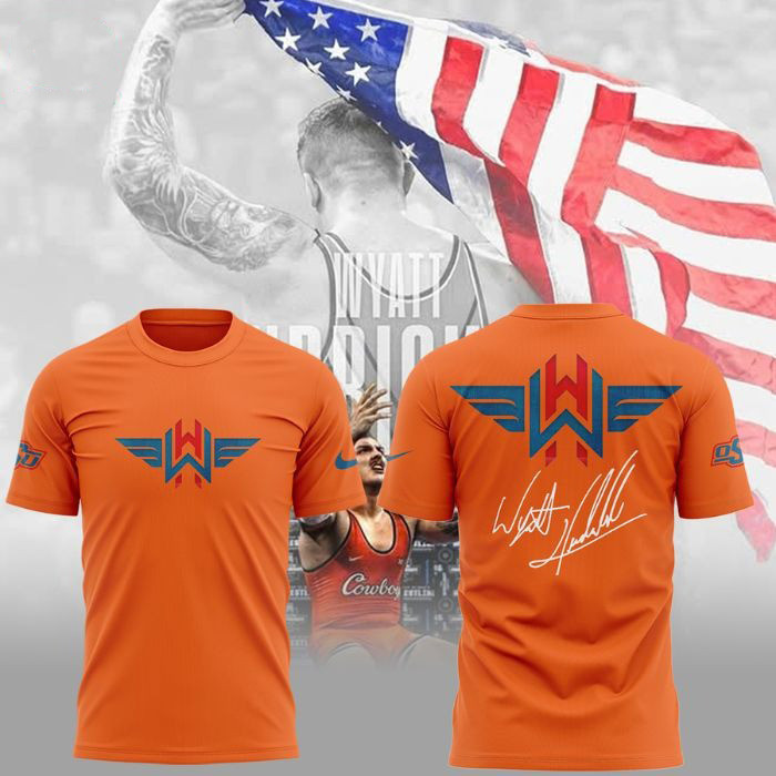 OSU Cowboy Wrestling Wyatt Hendrickson T-Shirt Best Gifts For Football Fans