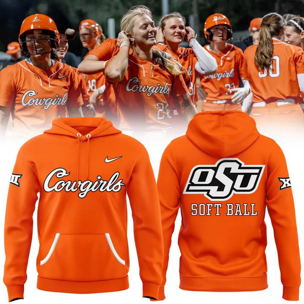 OSU Cowgirl Softball Special Edition 2025 Hoodie Softball Fan Gifts