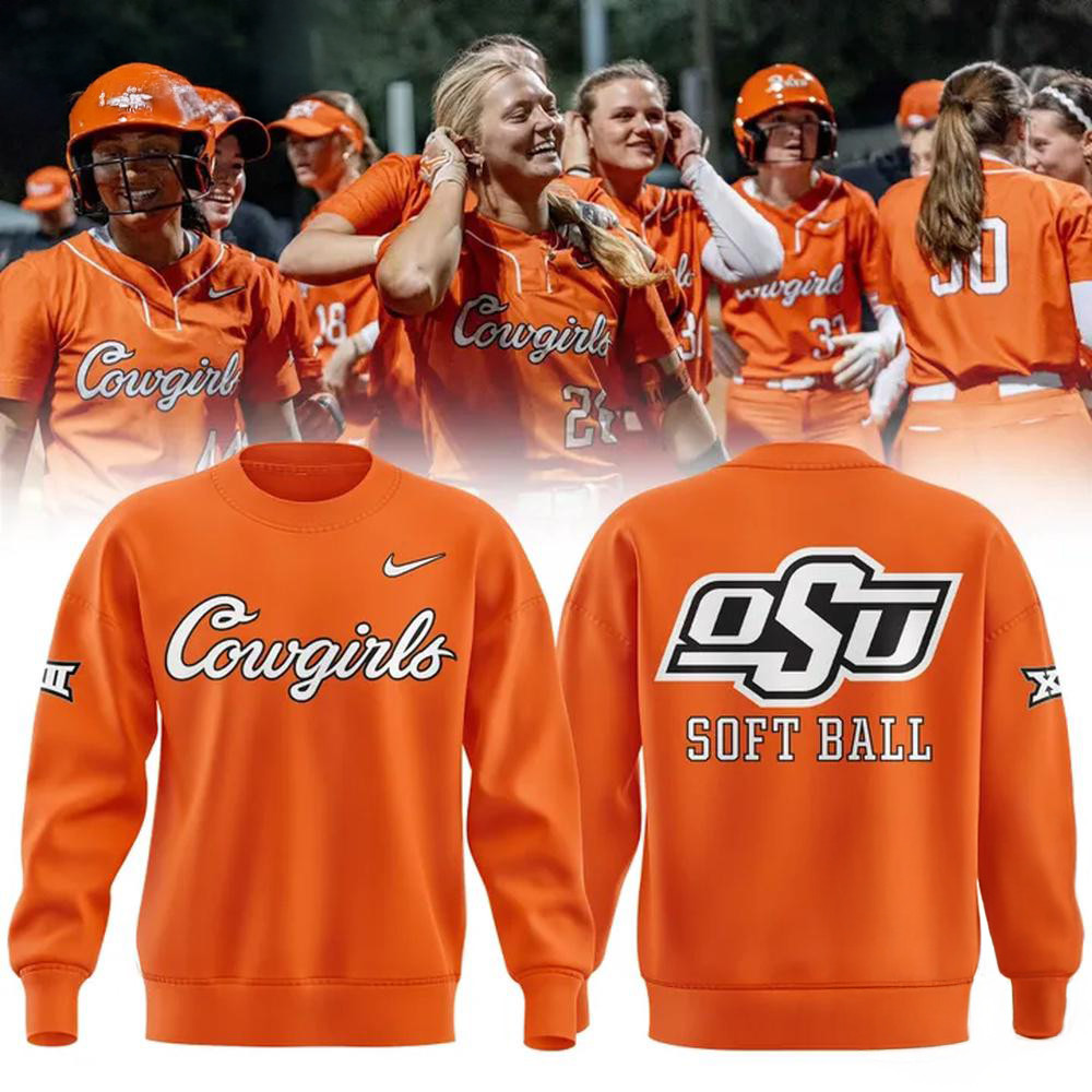 OSU Cowgirl Softball Special Edition 2025 Sweatshirt Softball Fan Gifts