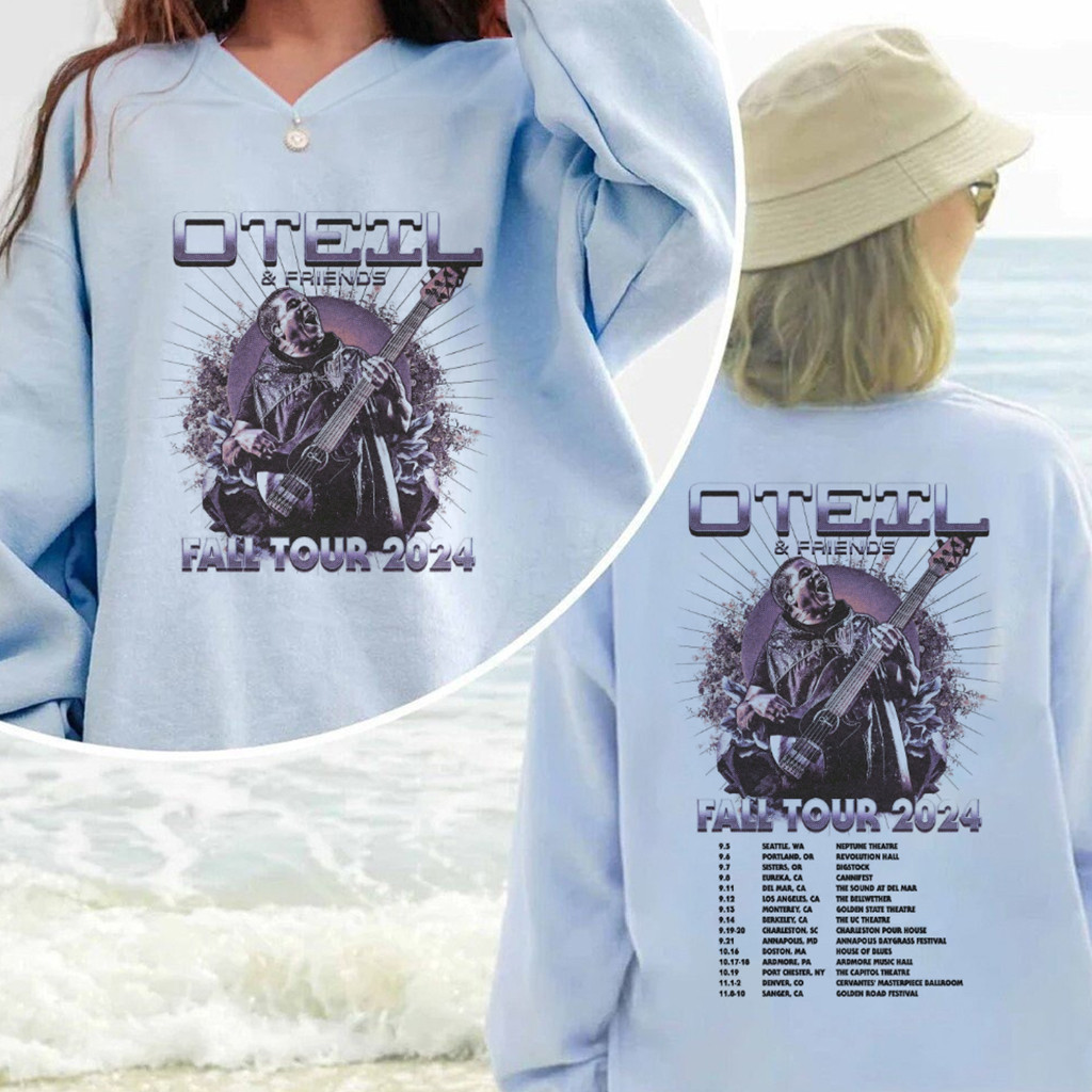 Oteil Burbridge Tour 2024 Sweatshirt Oteil Burbridge Merch Presents For Music Lovers