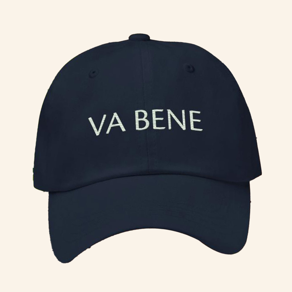 Otium Merch Va Bene Embroidered Hat Christmas Gifts For Him Otium Merch Va Bene Embroidered Hat Christmas Gifts For Him