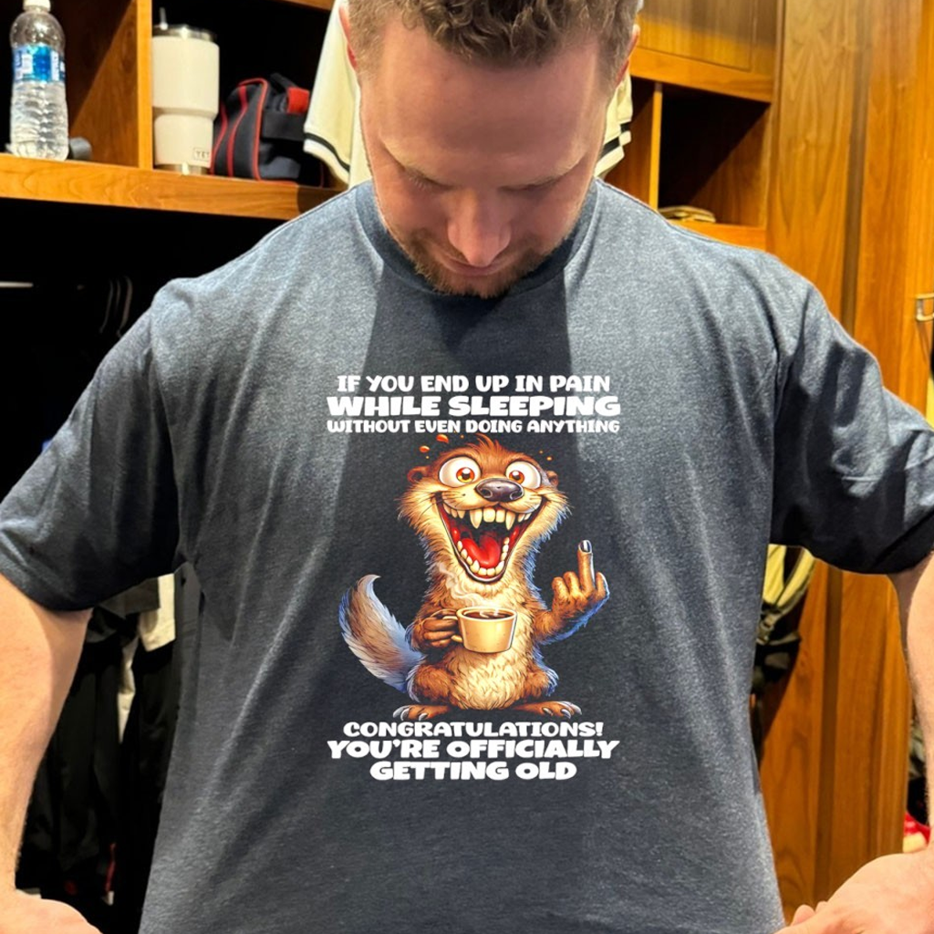 Otter Congratulations You're Officially Getting Old T-Shirt Gifts For Your Boyfriend Otter Congratulations You're Officially Getting Old T-Shirt Gifts For Your Boyfriend