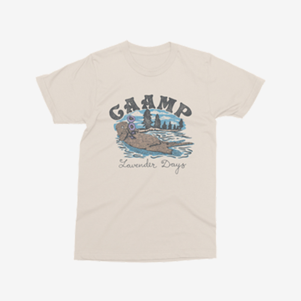 Otter Lavender Days Caamp T-Shirt Folk Music Caamp Band Clothes Best Gift For Him