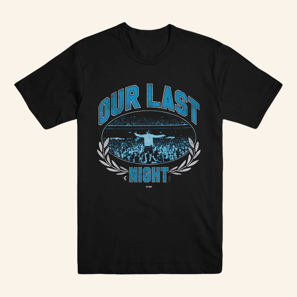 Our Last Night Merch Crowd Shot T-Shirt Birthday Gift Ideas For Fans