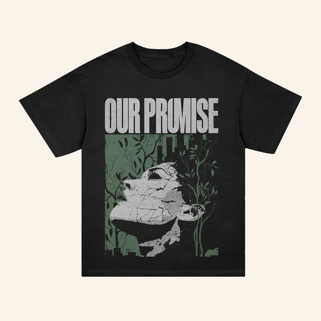 OUR PROMISE Merch Static T-Shirt Best Gifts For Music Lovers