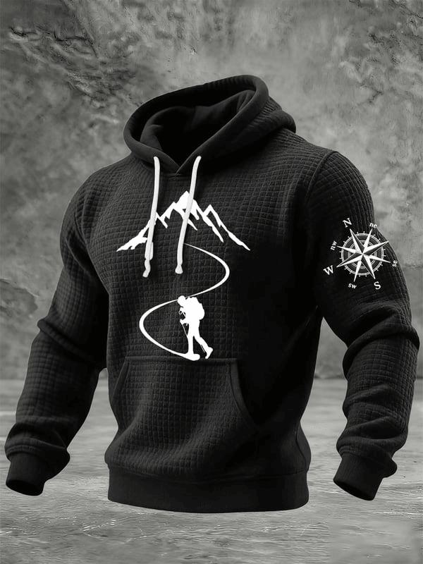 Out Of Breath Hiking Society Hoodie Forest Camper Hoodie Best Gifts For Hiking Lovers