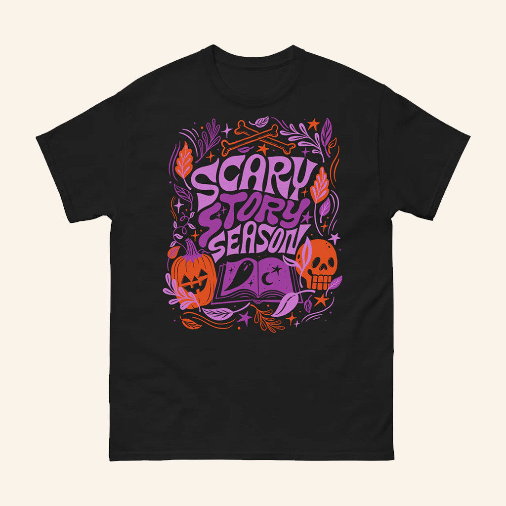 Out Of Print Merch Scary Story Season Women's T-Shirt Gifts For Wife Out Of Print Merch Scary Story Season Women's T-Shirt Gifts For Wife