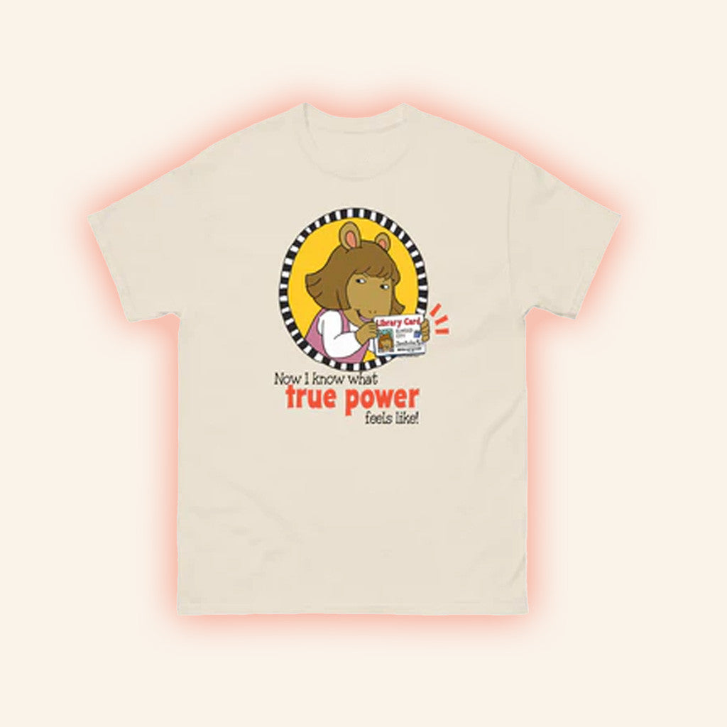 Out Of Print Merch True Power T-Shirt Good Gifts For Him Out Of Print Merch True Power T-Shirt Good Gifts For Him