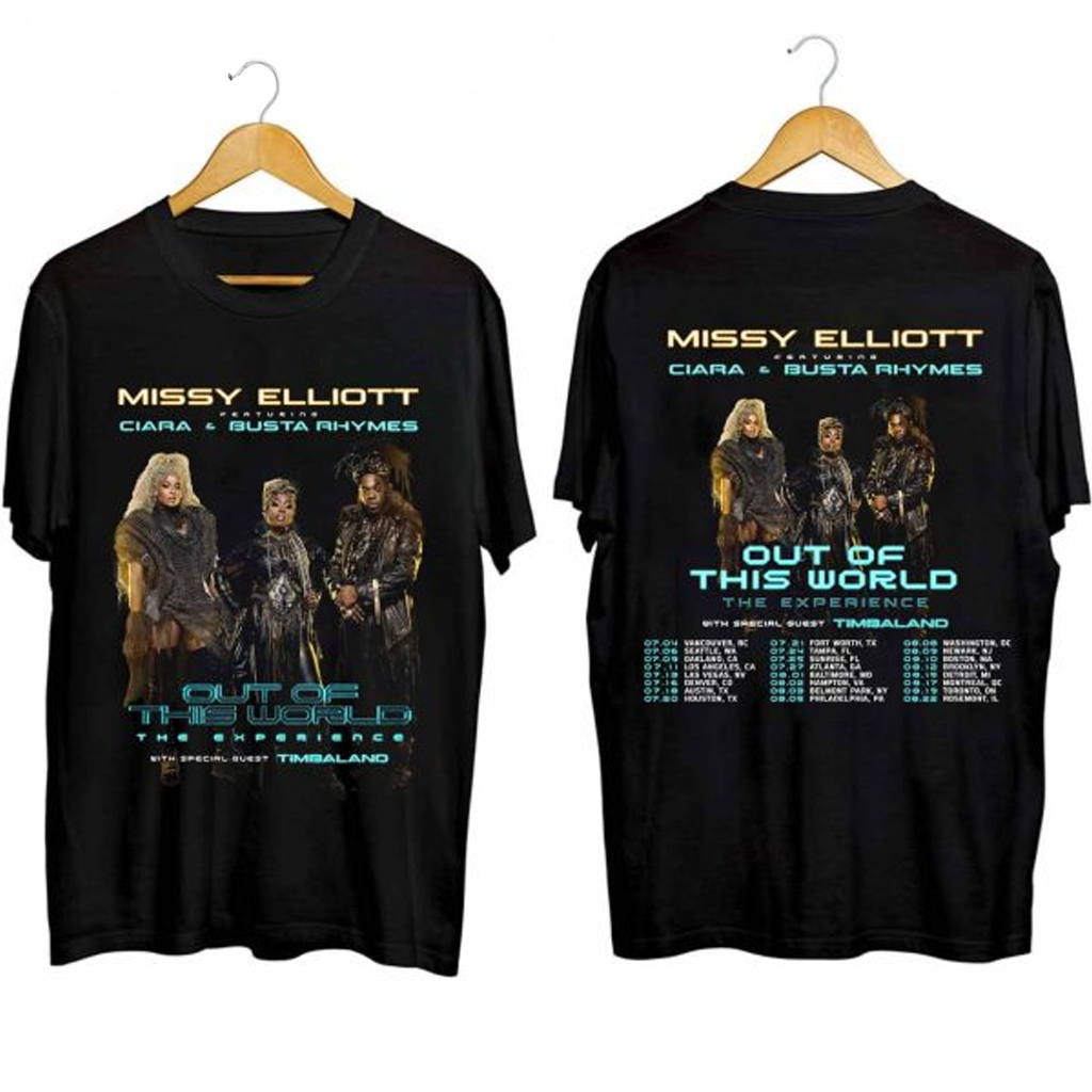 Out Of This World Missy Elliott Tour Shirt Fan Merch Best Gifts For Wife Out Of This World Missy Elliott Tour Shirt Fan Merch Best Gifts For Wife