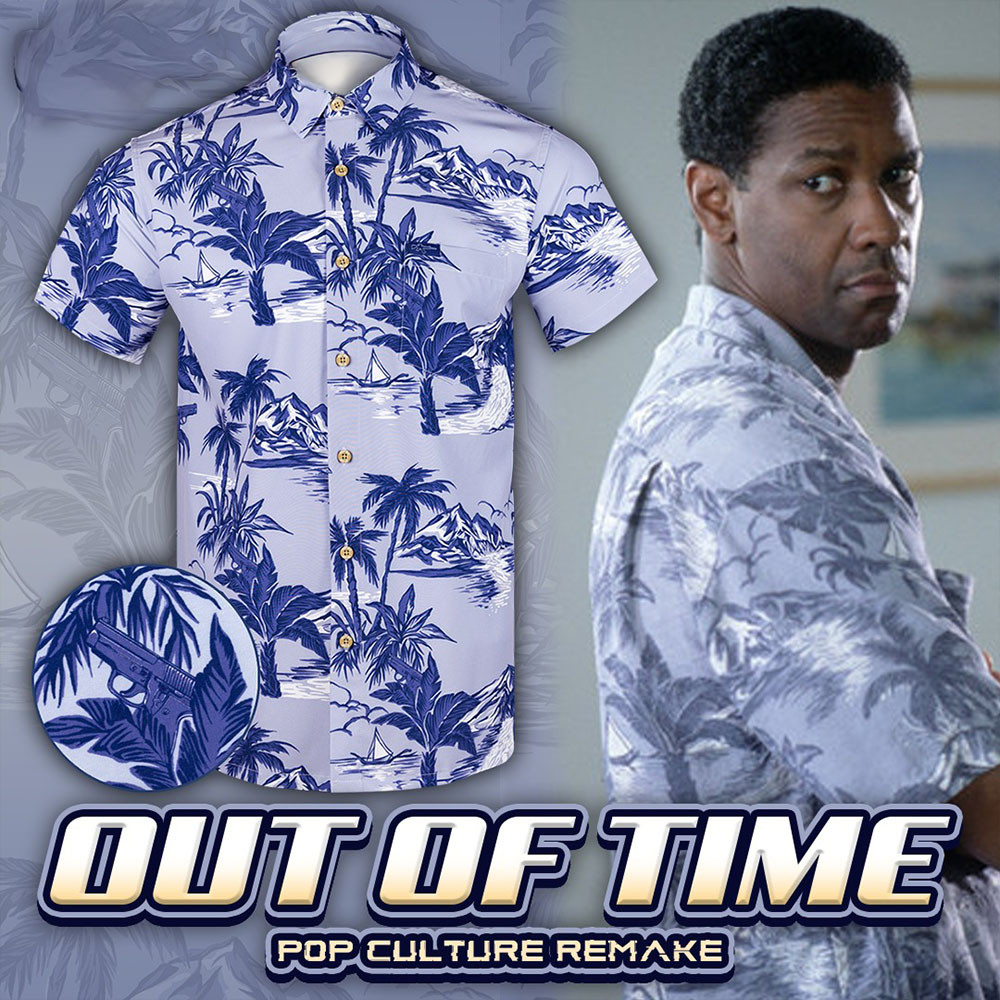 Out Of Time Button Down Shirt Summer Gift Ideas For Husband