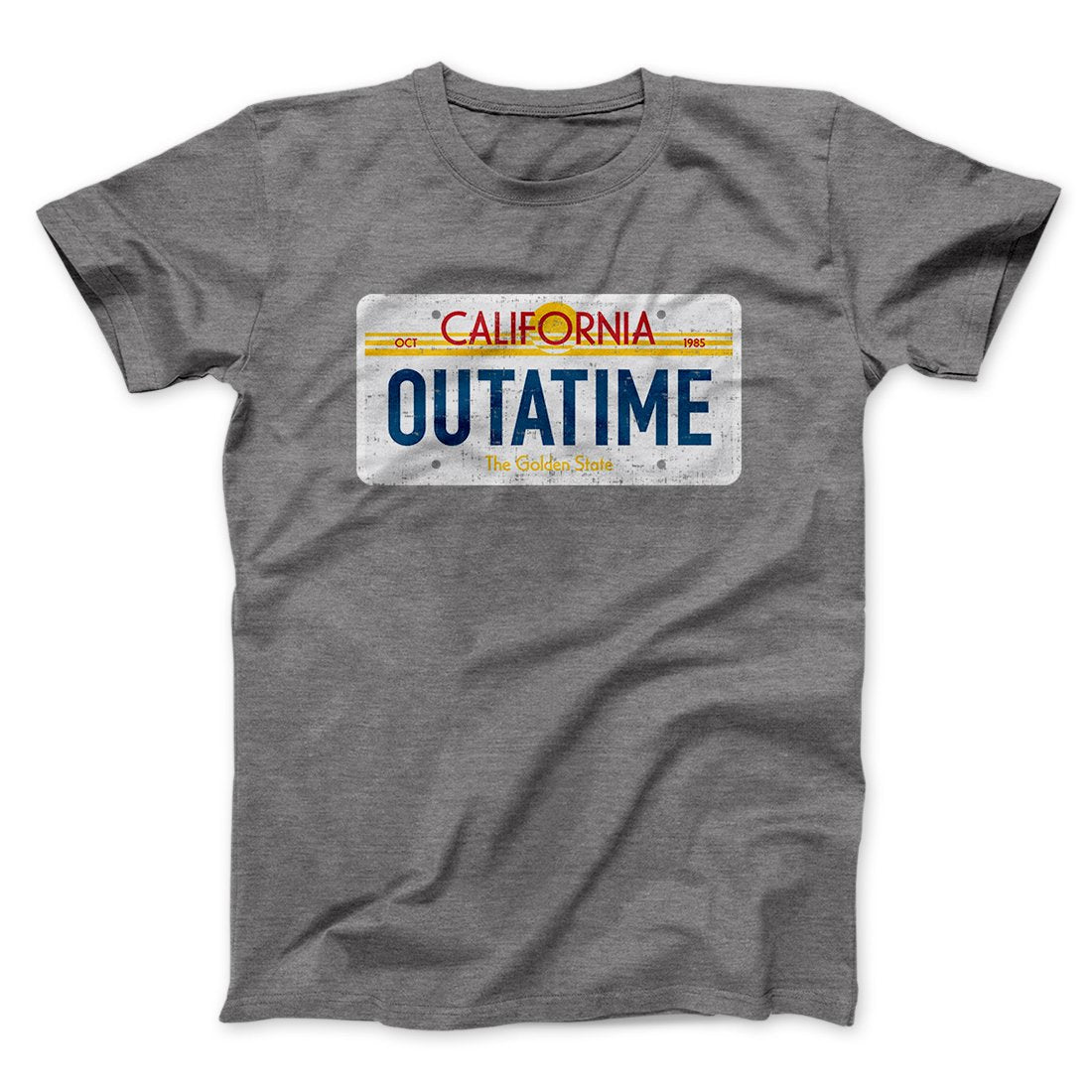 Outatime License Plate Funny Movie Unisex T-Shirt Best Gift For Friends