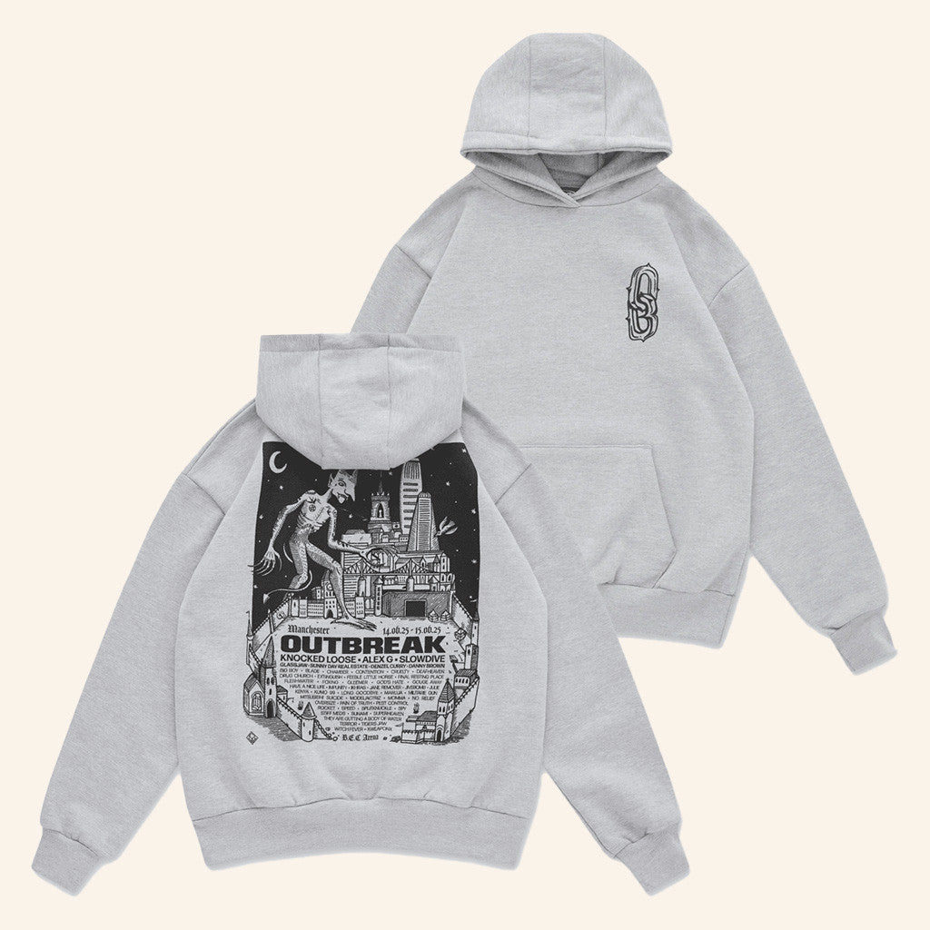 Outbreak Merch Outbreak 25 Manchester Hoodie Gifts For Father Outbreak Merch Outbreak 25 Manchester Hoodie Gifts For Father