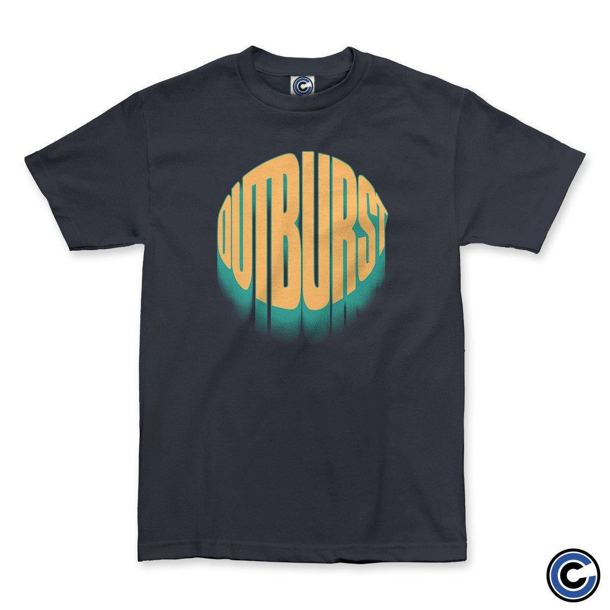 Outburst Merch Circle Logo Shirt Outburst Shirt