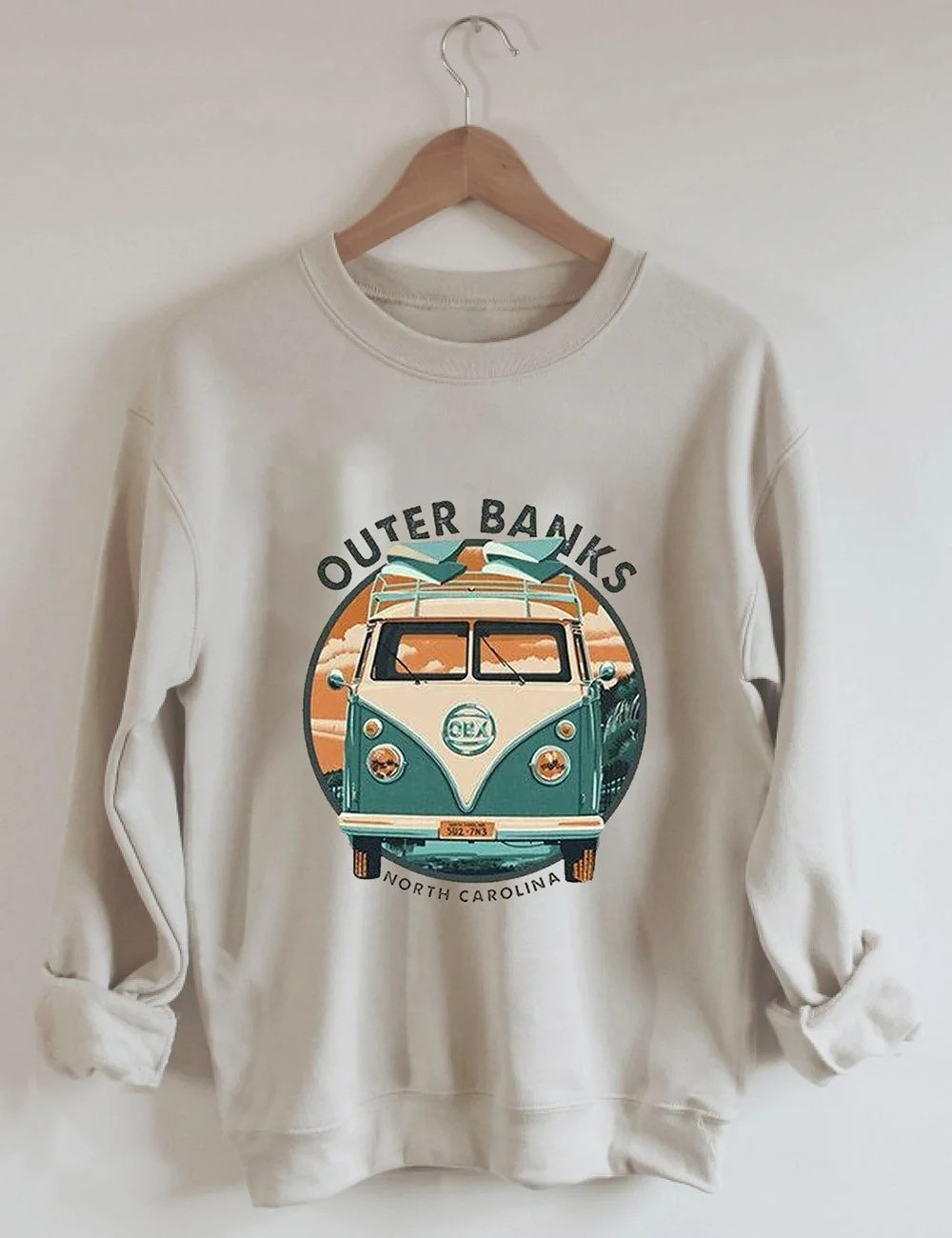 Outer Banks Car Sweatshirt Unique Holiday Gifts From North Carolina Ideas Clothing