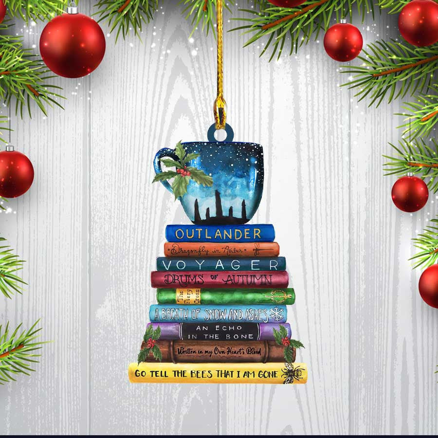 Outlander Novel Go Tell The Bees That I Am Go  Flat Ornament  Gift For Outlander Fans