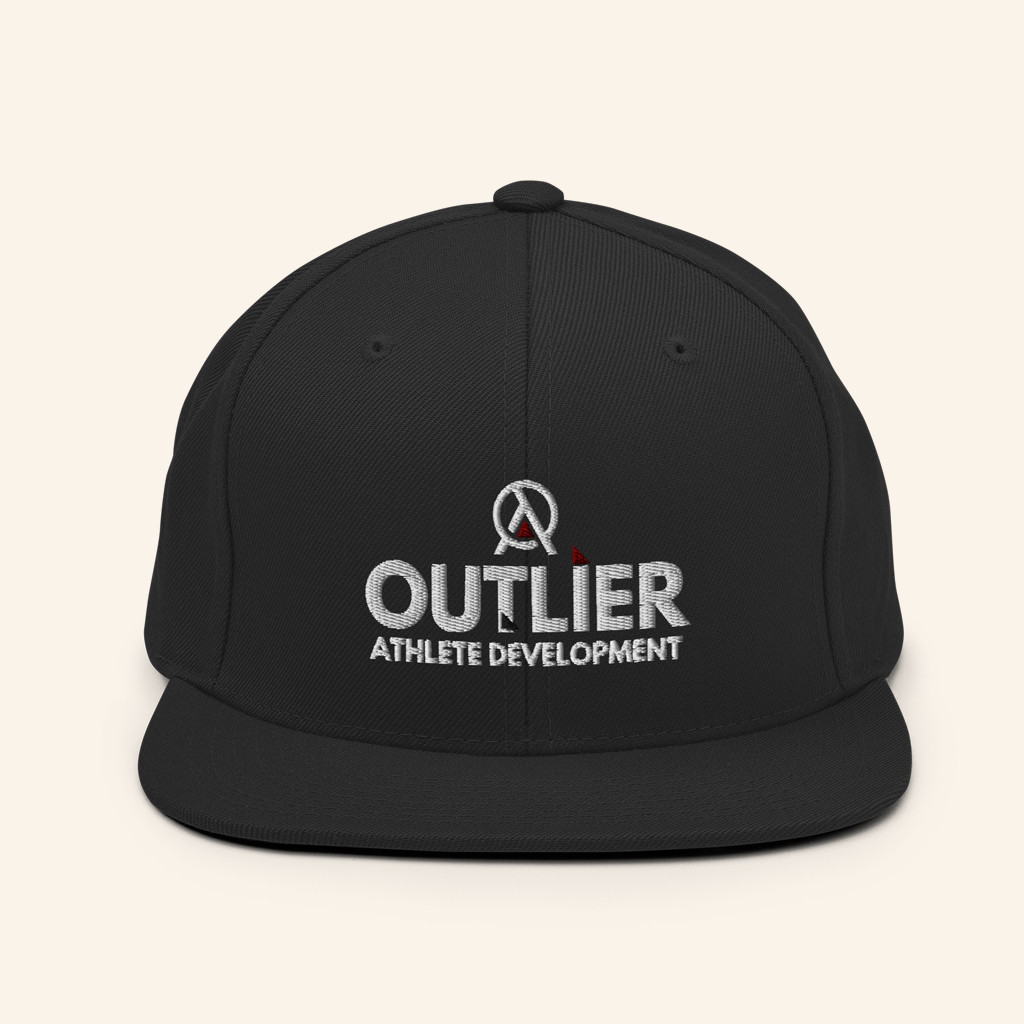 Outlier Athlete Merch Outlier Athlete Development Snapback Hat Embroidered Dad Gifts Outlier Athlete Merch Outlier Athlete Development Snapback Hat Embroidered Dad Gifts