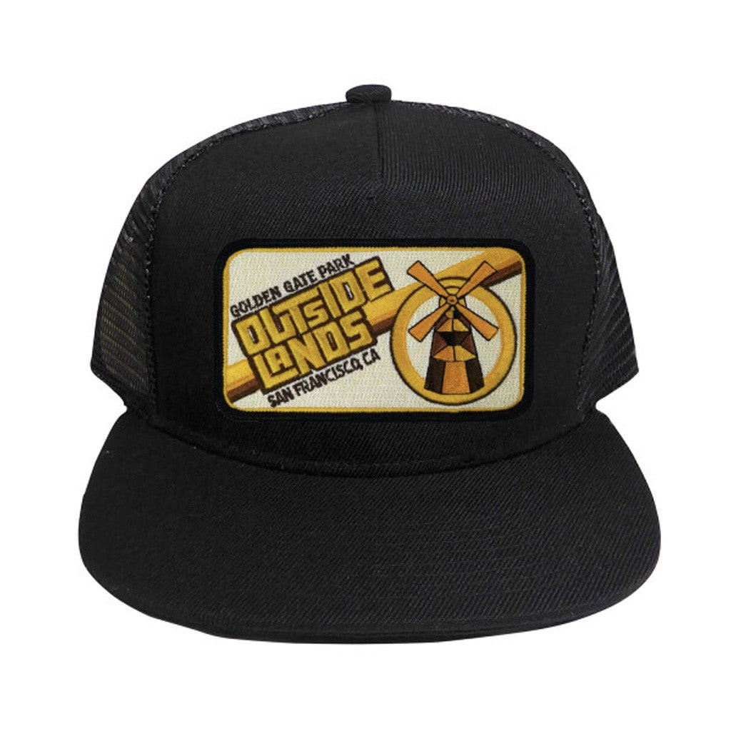 Outside Lands Merch Bart Bridge Embroidered Trucker Hat Gifts For Husband Outside Lands Merch Bart Bridge Embroidered Trucker Hat Gifts For Husband