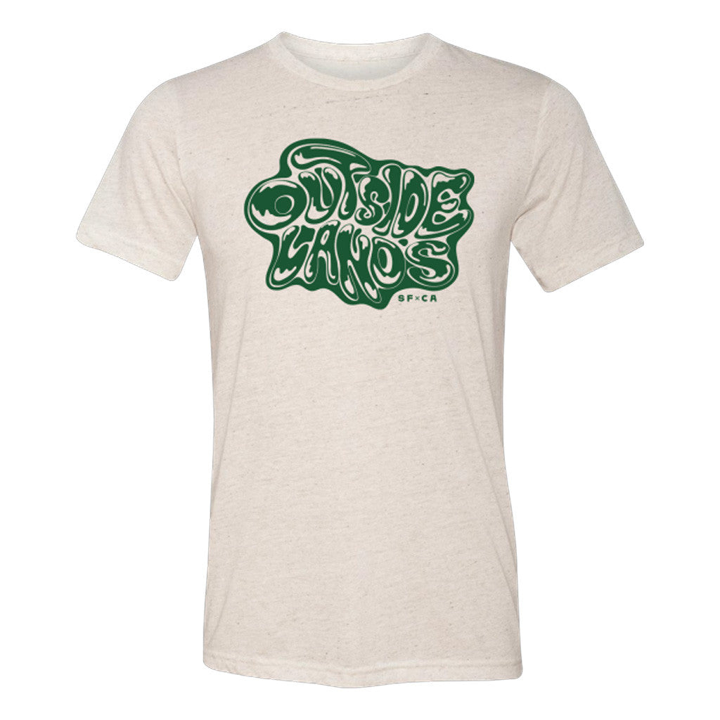 Outside Lands Merch Drippy Text T-Shirt Gifts For Dad Outside Lands Merch Drippy Text T-Shirt Gifts For Dad