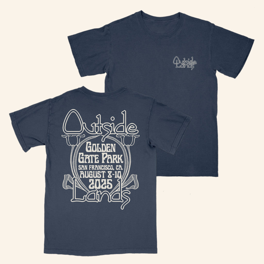 Outside Lands Merch Golden Gate Park 2025 T-Shirt Present For Husband Outside Lands Merch Golden Gate Park 2025 T-Shirt Present For Husband