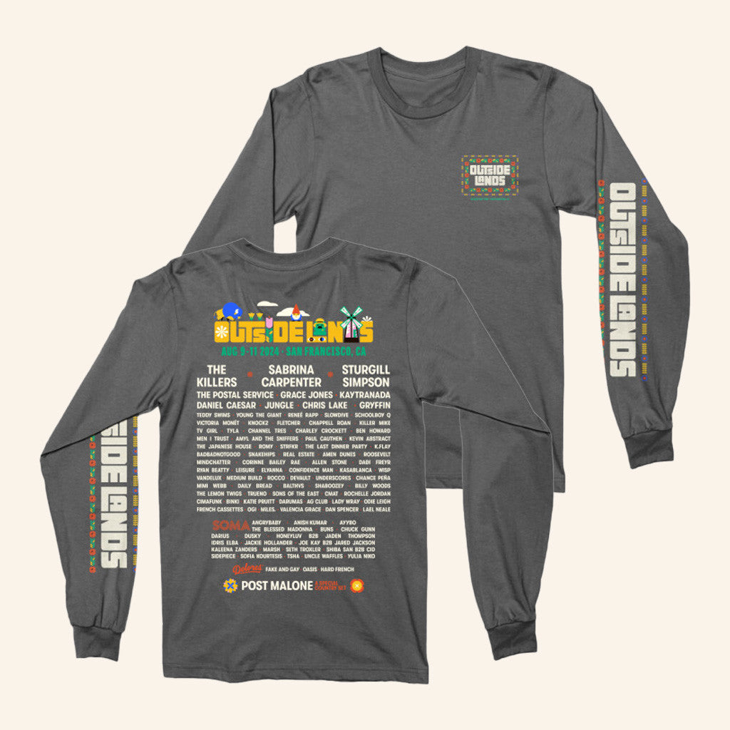 Outside Lands Merch Icon Event Long Sleeve T-Shirt Gifts For Dudes Outside Lands Merch Icon Event Long Sleeve T-Shirt Gifts For Dudes