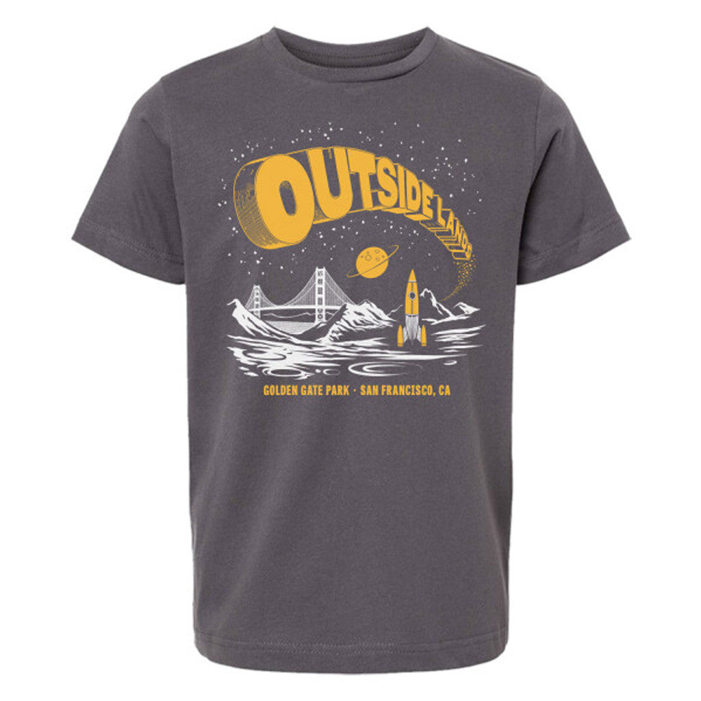 Outside Lands Merch Rocket Ship T-Shirt Present For Dad