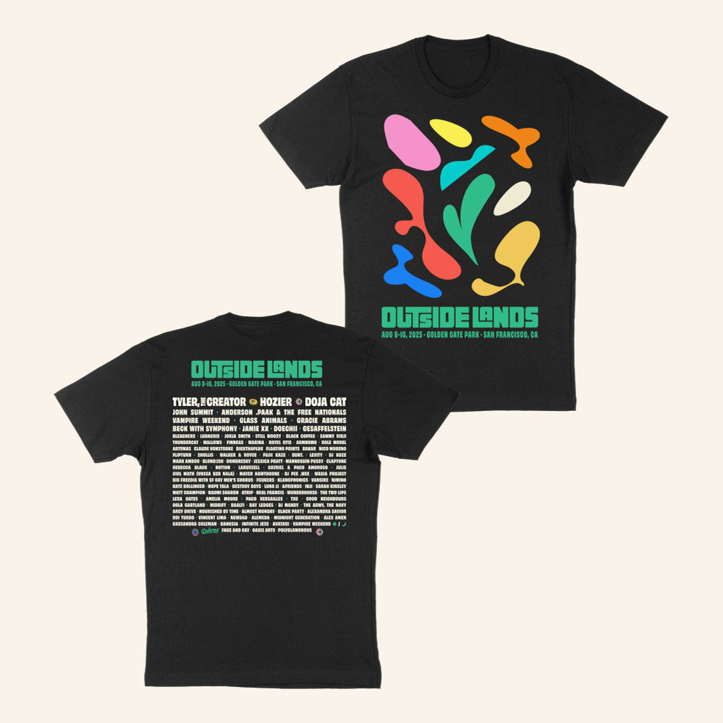 Outside Lands Merch Shapes Event T-Shirt Present For Husband Outside Lands Merch Shapes Event T-Shirt Present For Husband