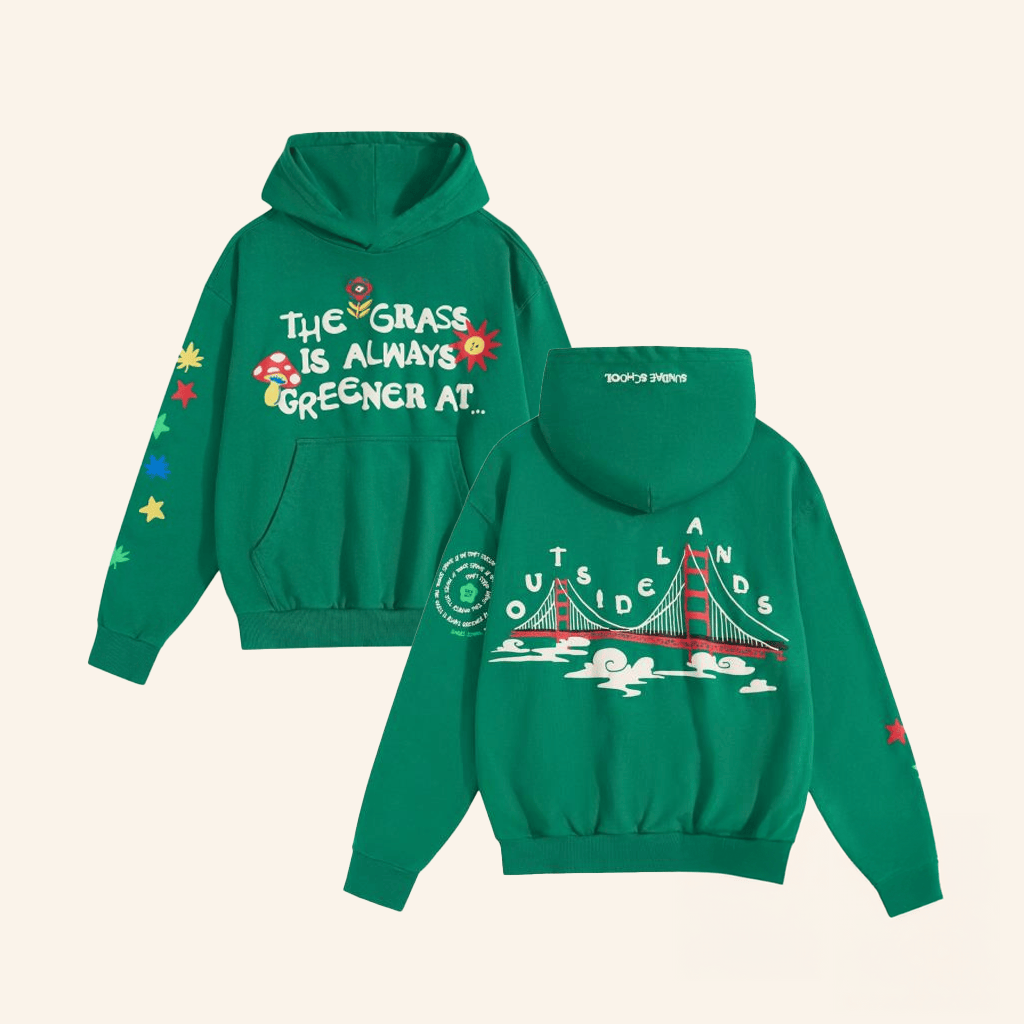 Outside Lands Merch Sundae School X Outside Lands Hoodie Gift Ideas For Her Outside Lands Merch Sundae School X Outside Lands Hoodie Gift Ideas For Her