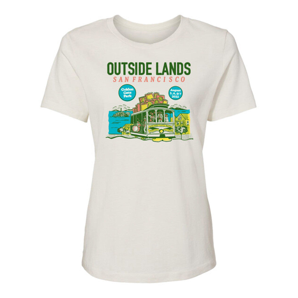 Outside Lands Merch Trolley Ladies Event T-Shirt Present For Wife Outside Lands Merch Trolley Ladies Event T-Shirt Present For Wife