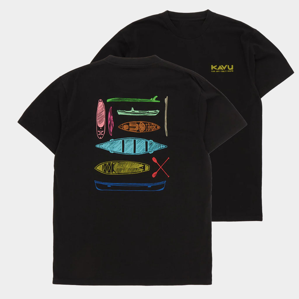 Outsiders Merch Paddle Out T-Shirt Black Kavu Shirt Good Gifts For Him