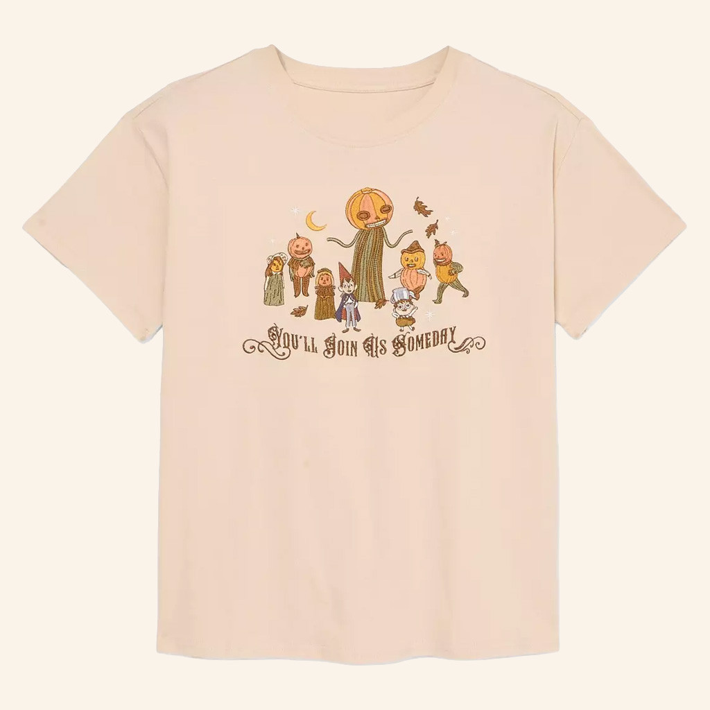 Over The Garden Wall Merch Pottsfield Group Portrait T-Shirt Best Gifts For Her