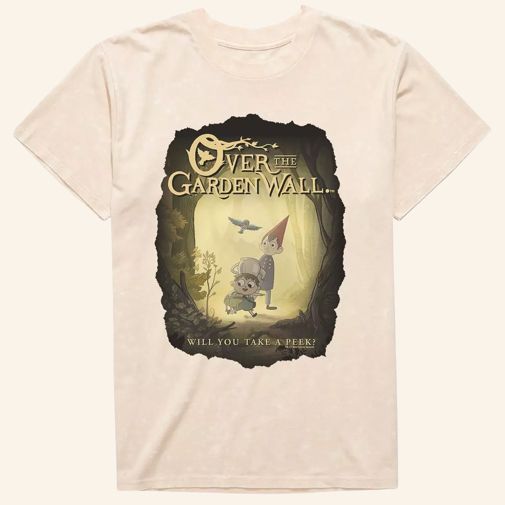 Over The Garden Wall Merch Will You Take A Peek T-Shirt Birthday Gifts For Wife
