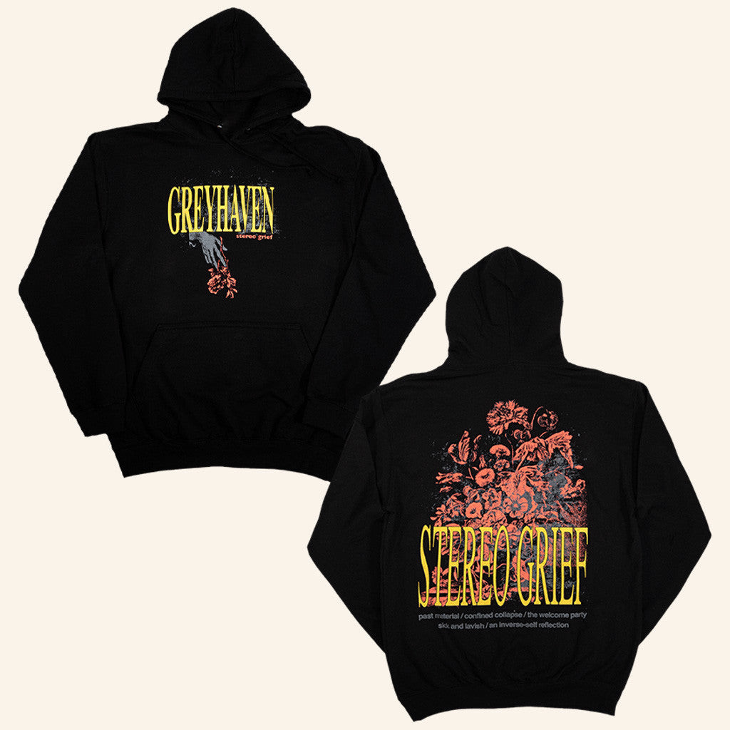 Overcast Merch Flower Black Hoodie Gifts For Wife Overcast Merch Flower Black Hoodie Gifts For Wife