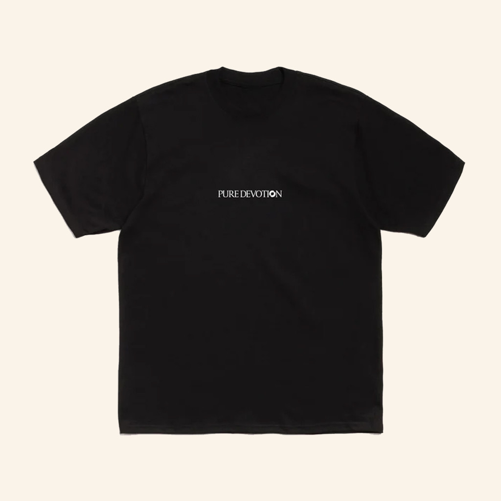 Overmono Merch Pure Devotion T-Shirt Black Birthday Gift Ideas For Him Overmono Merch Pure Devotion T-Shirt Black Birthday Gift Ideas For Him