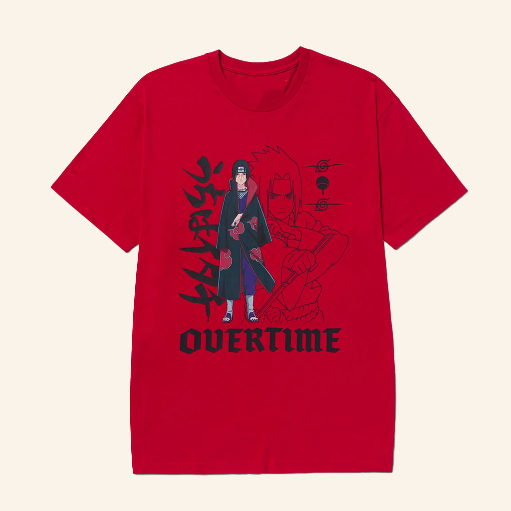 Overtime Merch Naruto Mentor Itachi T-Shirt Best Gifts For Naruto Fans