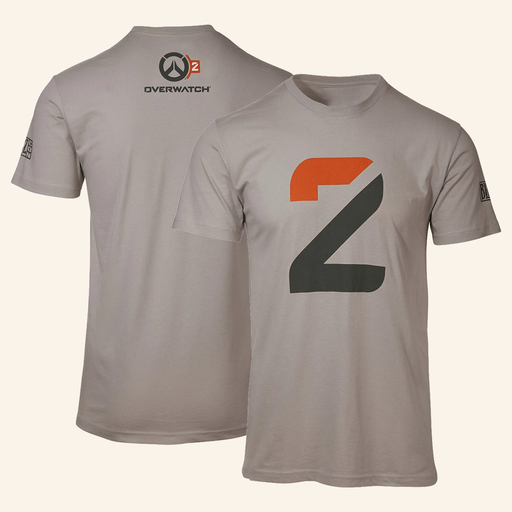Overwatch Merch Overwatch 2 Logo T-Shirt Unique Gifts For Brothers