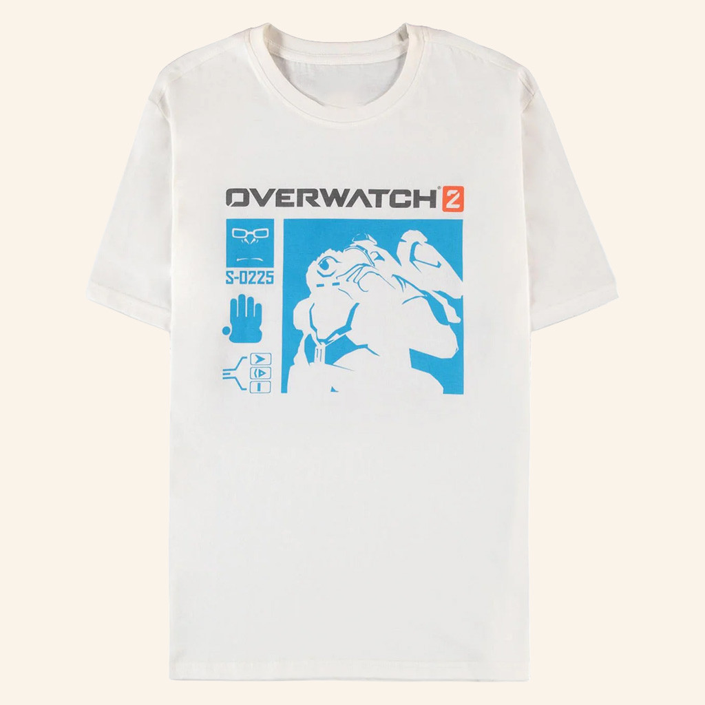 Overwatch Merch Overwatch 2 Winston Tank White T-Shirt Unique Gifts For Brothers