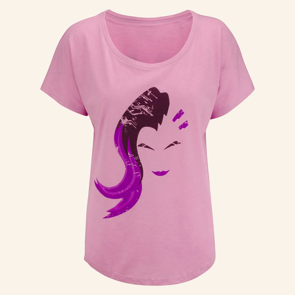 Overwatch Merch Sombra T-Shirt Birthday Gifts Ideas For Sisters