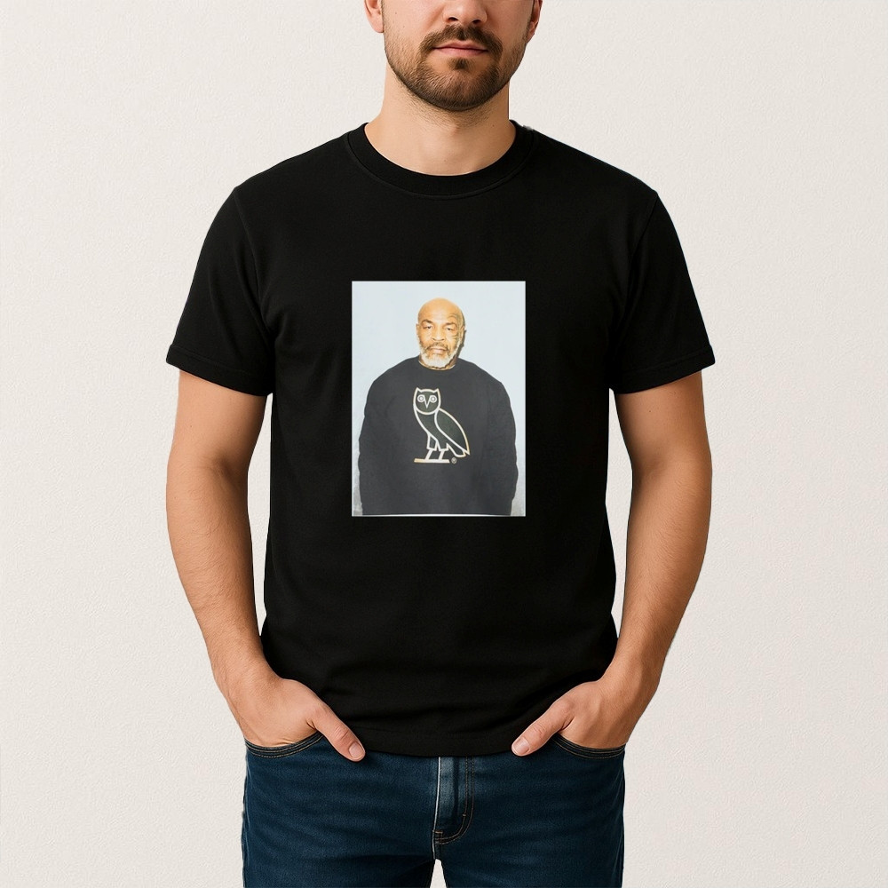 Ovo Mike Tyson Og Photo T-Shirt Mike Tyson Clothes Boxing Lover Gift For Him