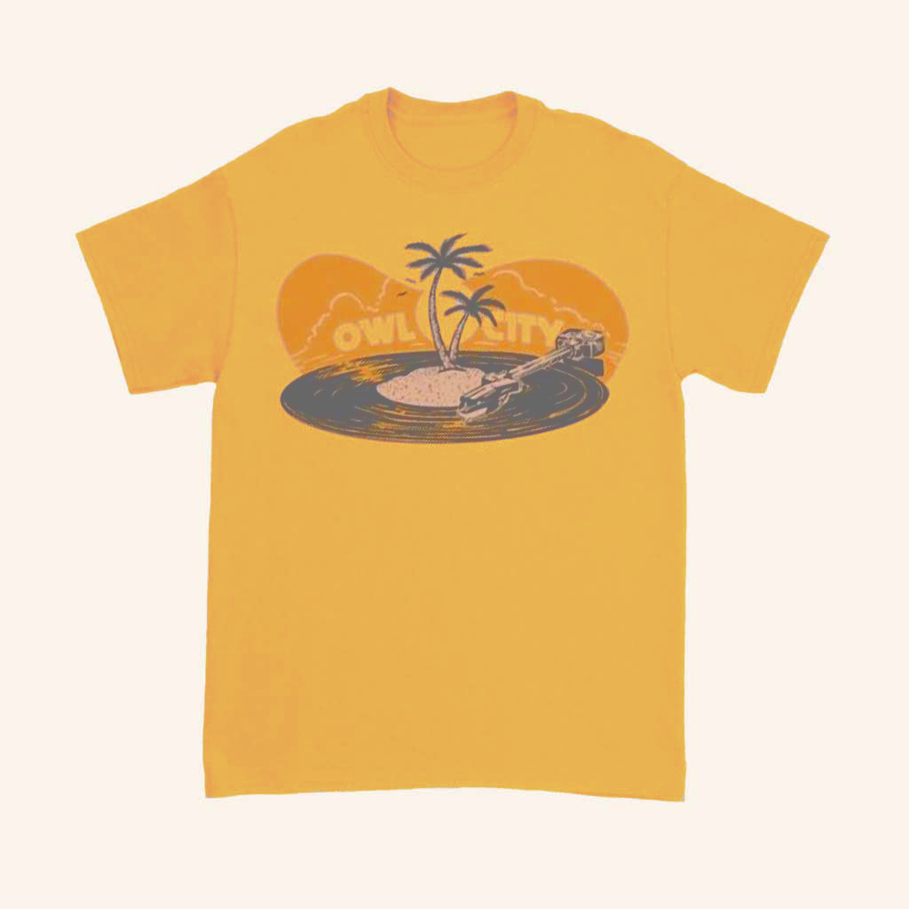 Owl City Merch Beach Vinyl Shirt Best Christmas Gifts For Girlfriend Owl City Merch Beach Vinyl Shirt Best Christmas Gifts For Girlfriend