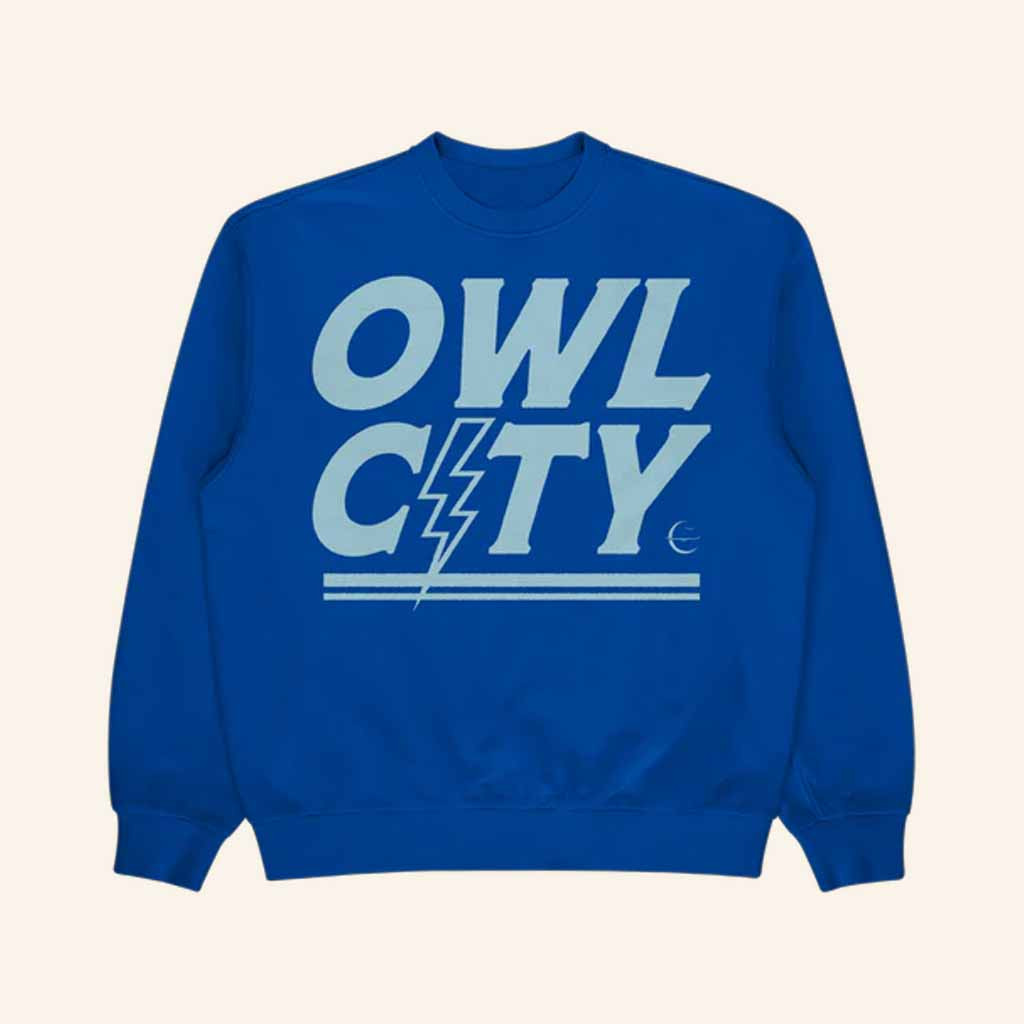 Owl City Merch Lightning Sweatshirt Unique Christmas Gifts For Him Owl City Merch Lightning Sweatshirt Unique Christmas Gifts For Him